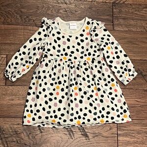 Hanna Andersson Balloon Sleeve Knit Dress In Cotton Jersey